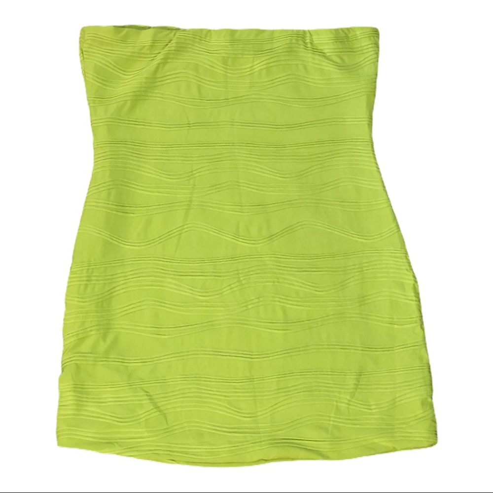 NWOT HeartSoul Lime Green Tube Too Dress Size XL